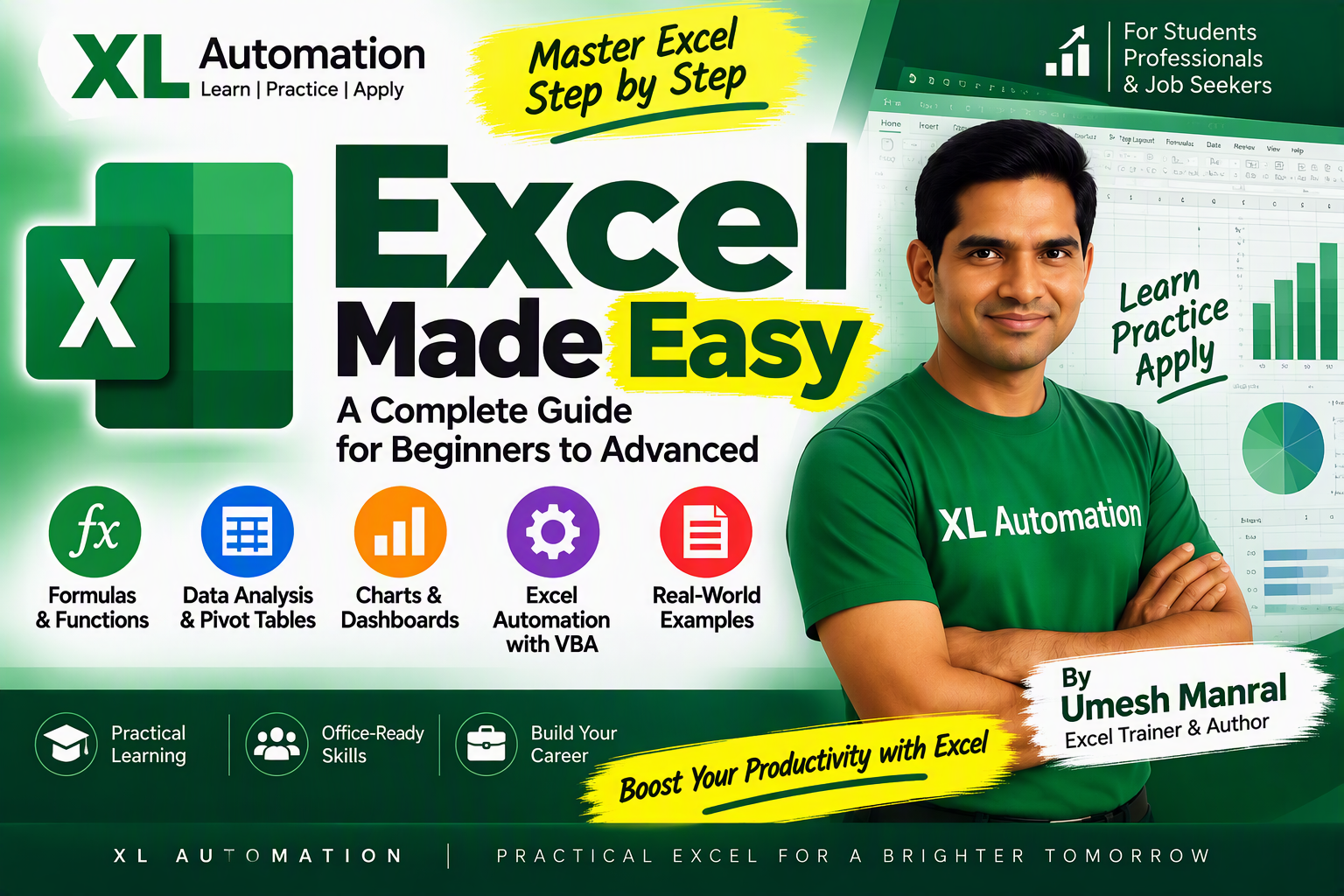 Excel Crash Course in Hindi | From Basics to Advanced