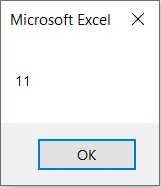 VBA Len Function Output