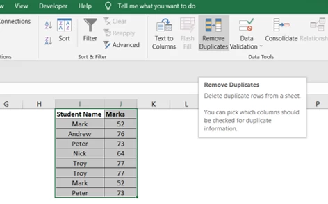 How to Remove Duplicates in Excel